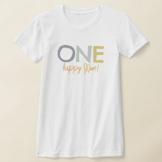 T-Shirt Coloré Bonne Fête Maman Heureuse