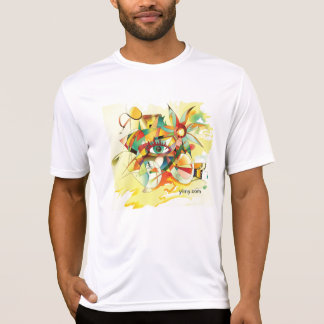 T-shirt coloré de changements