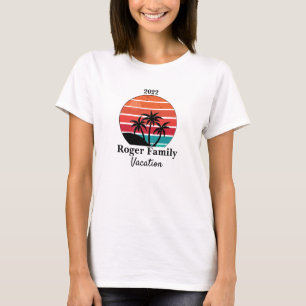 T-shirt Coloré Famille Réunion
