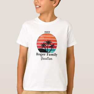 T-shirt Coloré Famille Réunion