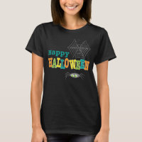 Coloré Happy Halloween Spider Web