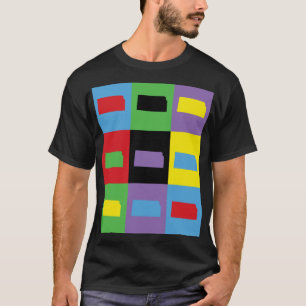 T-shirt Coloré Kansas Motif Pop Art