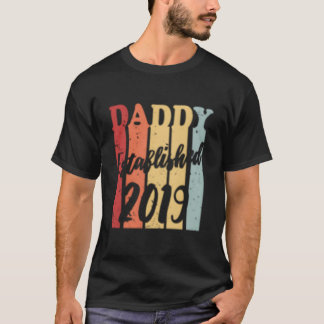 T-shirt Coloré 'S Promu Papa Ét 2019