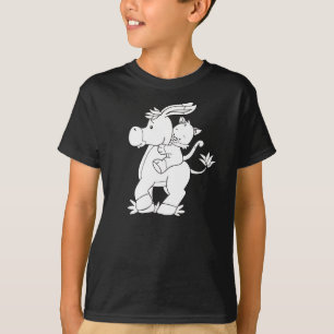 T-shirt Colorez-moi âne et Kitty