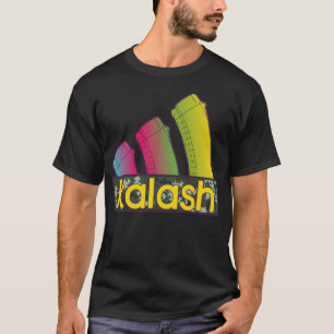 T-shirt Colorful Kalash trois magazines de fusils d'assaut