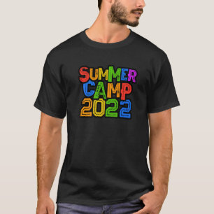 T-shirt Colorful Kids Summer Camp 2022 Hôte Avocat d'été