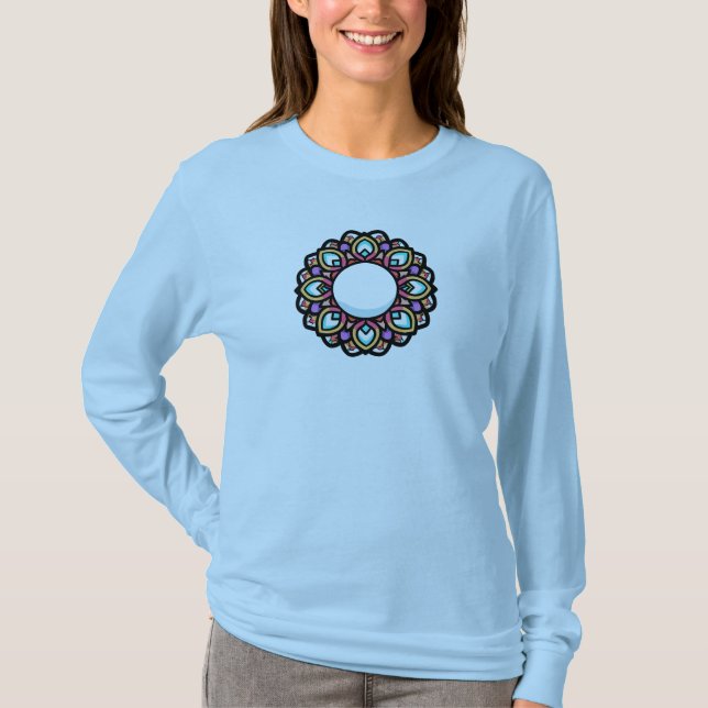 T-shirt Colorful Mandala (Devant)