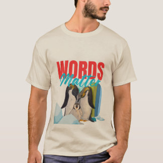 T-shirt Colorful Penguin Family Love