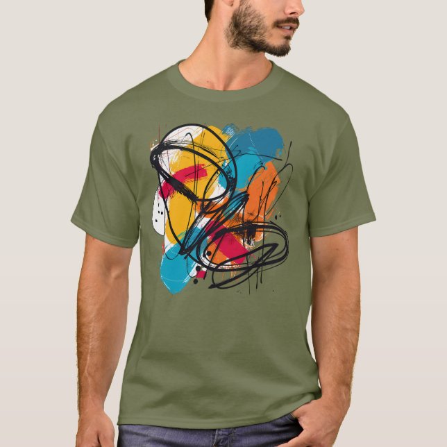 T-shirt Colorful t shirt (Devant)