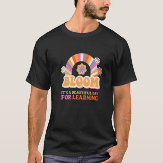 T-shirt Colorful Vintage Boom C'est un beau jour pour Lea