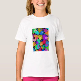 T-shirt Colorful watercolor print