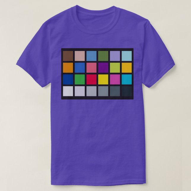 T-shirt ColourChecker  (Design devant)