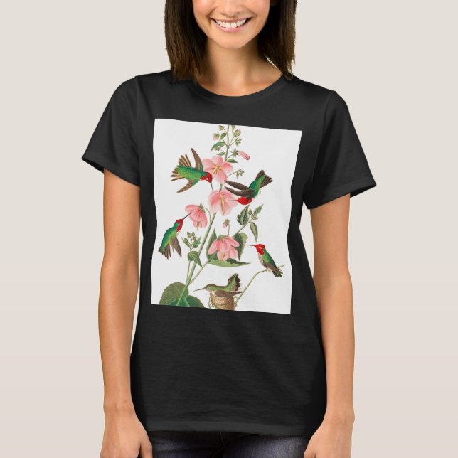 T-shirt Columbian Humming par John James Audubon (Devant)