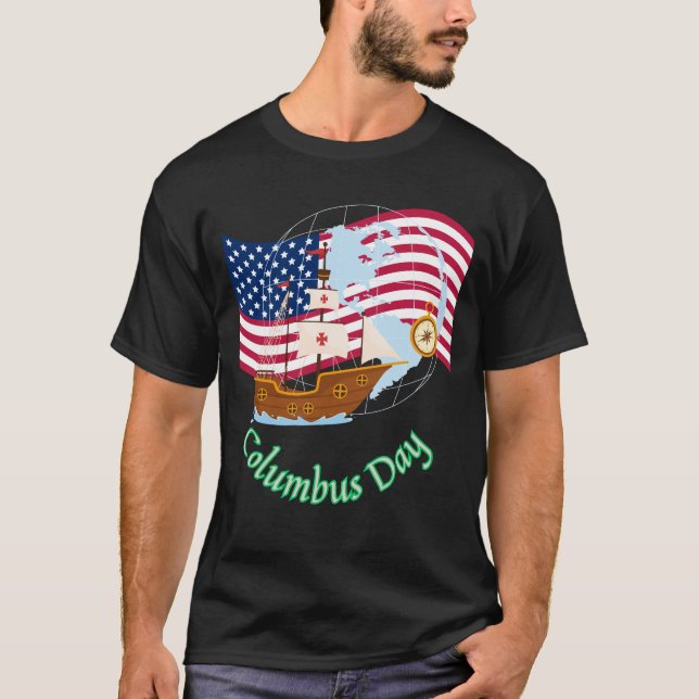 T-shirt Columbus Day (Devant)