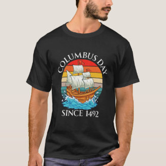 T-SHIRT COLUMBUS DAY NEW