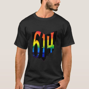 T-shirt Columbus Ohio 614 Pride
