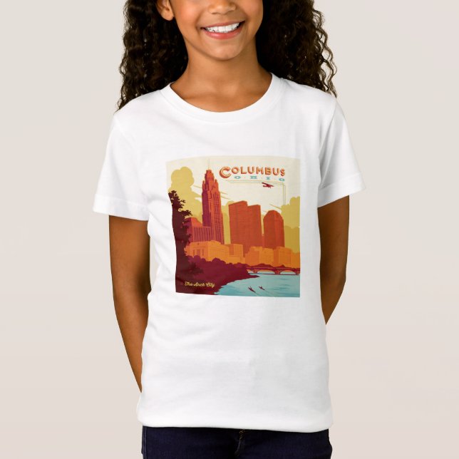 T-Shirt Columbus Ohio | Arch City (Devant)