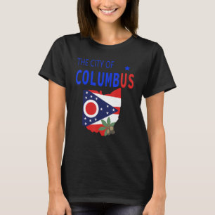 T-shirt Columbus Ohio City Italian Pride