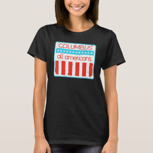 T-shirt Columbus Tous les Américains Retro 4 juillet 1