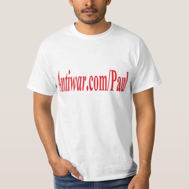 T-shirt COM de point pacifiste Paul (Devant)
