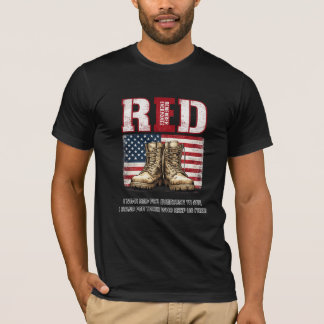 T-Shirt Combat Boots vendredi RED