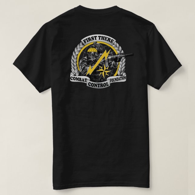 T-shirt Combat Control. RED Friday. Wear Red.  (Design dos)