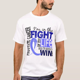 T-shirt Combat de mon cancer de la prostate de la vie