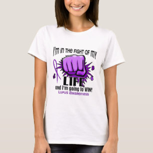 T-shirt Combat de mon lupus de la vie 2