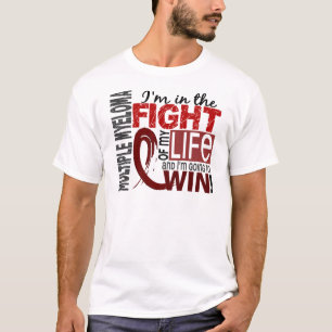 T-shirt Combat de mon myélome multiple de la vie