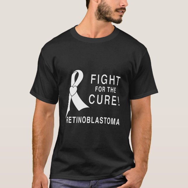 T-shirt Combat de rétinoblastome pour le traitement ! (Devant)