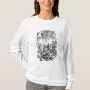 T-shirt Combat entre les chevaliers anglais et français