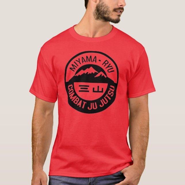 T-shirt Combat Ju Jutsu de Miyama Ryu (Devant)