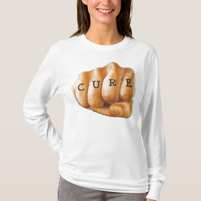 T-shirt Combat pour un traitement (Devant)