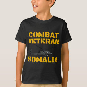T-shirt Combat vétéran Mogadiscio Somalie Opération Restor