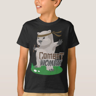 T-shirt Combat Wombat - Funny Karate Wombat Martial Artist