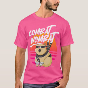 T-shirt Combat Wombat Pour Un Amoureux Wombats
