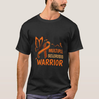 T-shirt Combattant à ruban orange Marche Famille