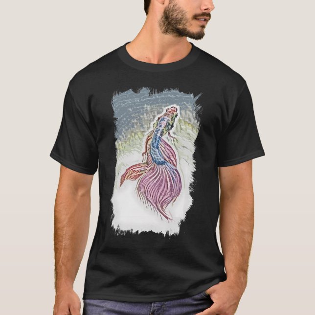 T-shirt combattant (Betta splendens) / BETTA (Devant)