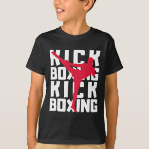 T-shirt Combattant de kickboxing