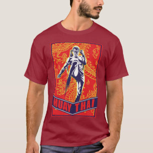 T-shirt Combattant de Muay Thai Arts Martiaux Sports