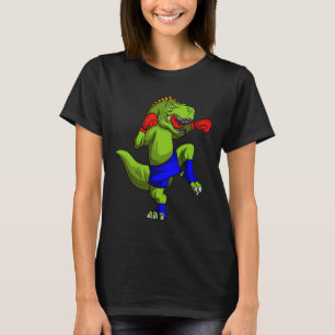 T-shirt Combattant de Muay Thai Mma T-rex Comt d'arts mart