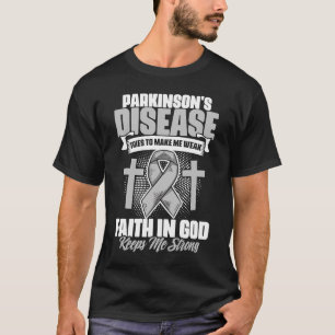 T-shirt Combattants de la maladie de Parkinson ayant foi e