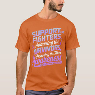 T-shirt Combattants de soutien honorant la prise de surdos