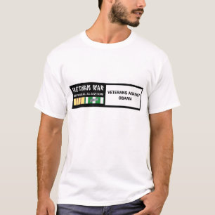 T-SHIRT COMBATTANTS DE VIETNAM CONTRE OBAMA