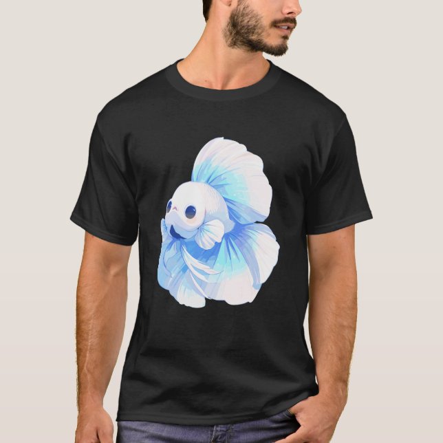 T-shirt Combattants Poisson Combattant Combattant (Devant)