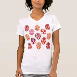 T-shirt Combattre comme une fille - Mexicaine Rose Lucha L