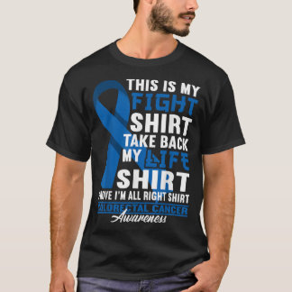 T-shirt Combattre I UC IBD IBS Crohns Colon Colorectal Can