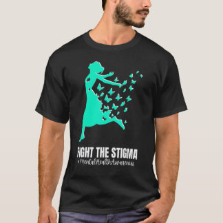 T-shirt Combattre La Stigmatisation Mois De La Sensibilisa