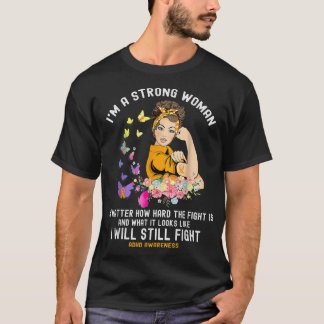 T-shirt Combattre le TDAH Je suis une femme forte