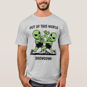 T-shirt Combattre les Aliens